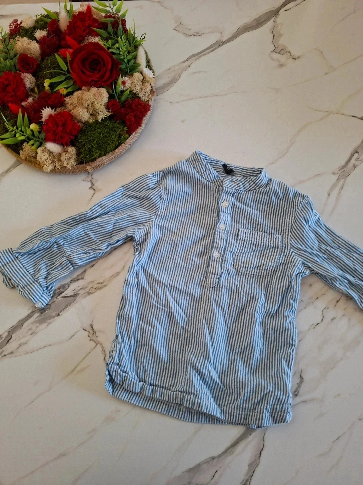 Chemise a rayures garçon - 36Mois - 94cm